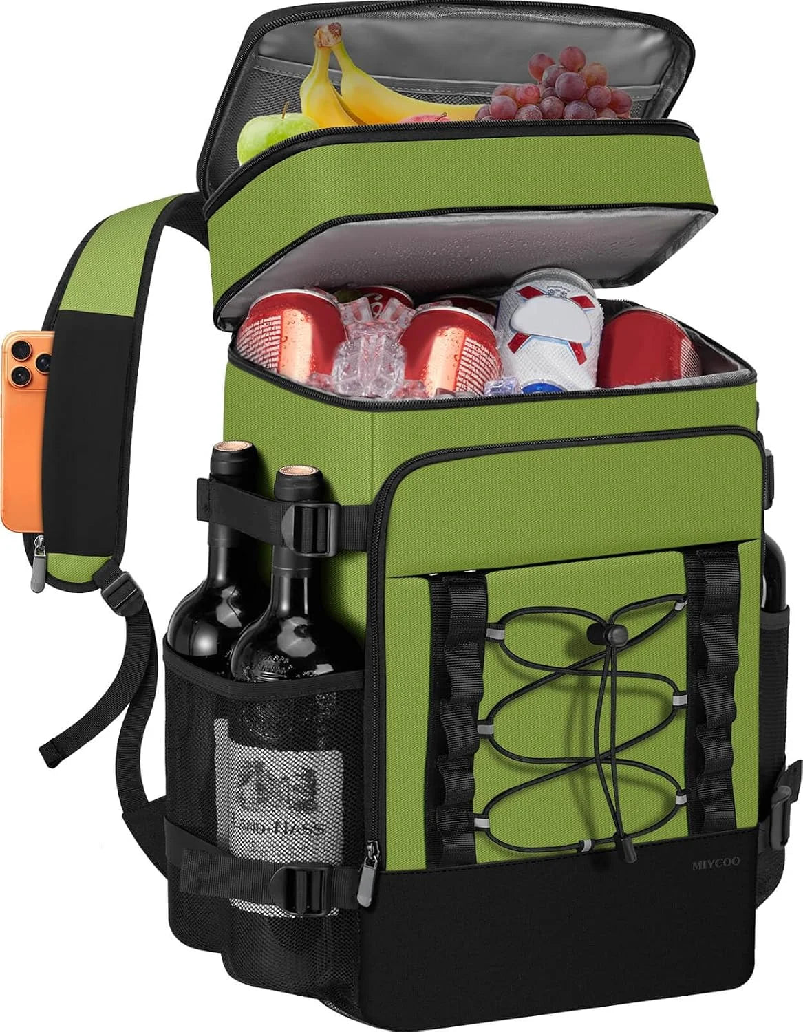 Discount MIYCOO Cooler Backpack " 40 Cans Insulated Backpack Cooler for Men Women - Image 2
