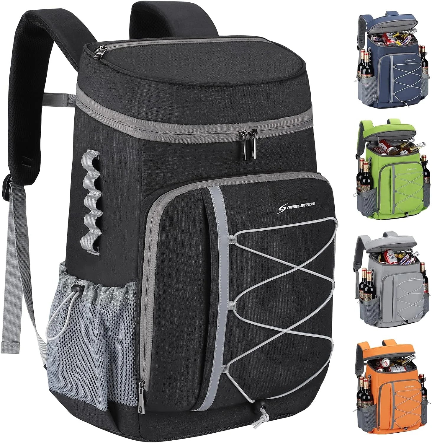 Lumi Discount Maelstrom 35/50Can Insulated Cooler Backpack, Leakproof Soft Lunch Ice Bag - Image 5