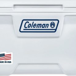 Alternative view of Lumi Discount Coleman Marine Cooler with Fully Insulated UV Guard Lid & Body, Keeps Ice for 3+ Days, 52qt/100qt Wheeled/120qt Options