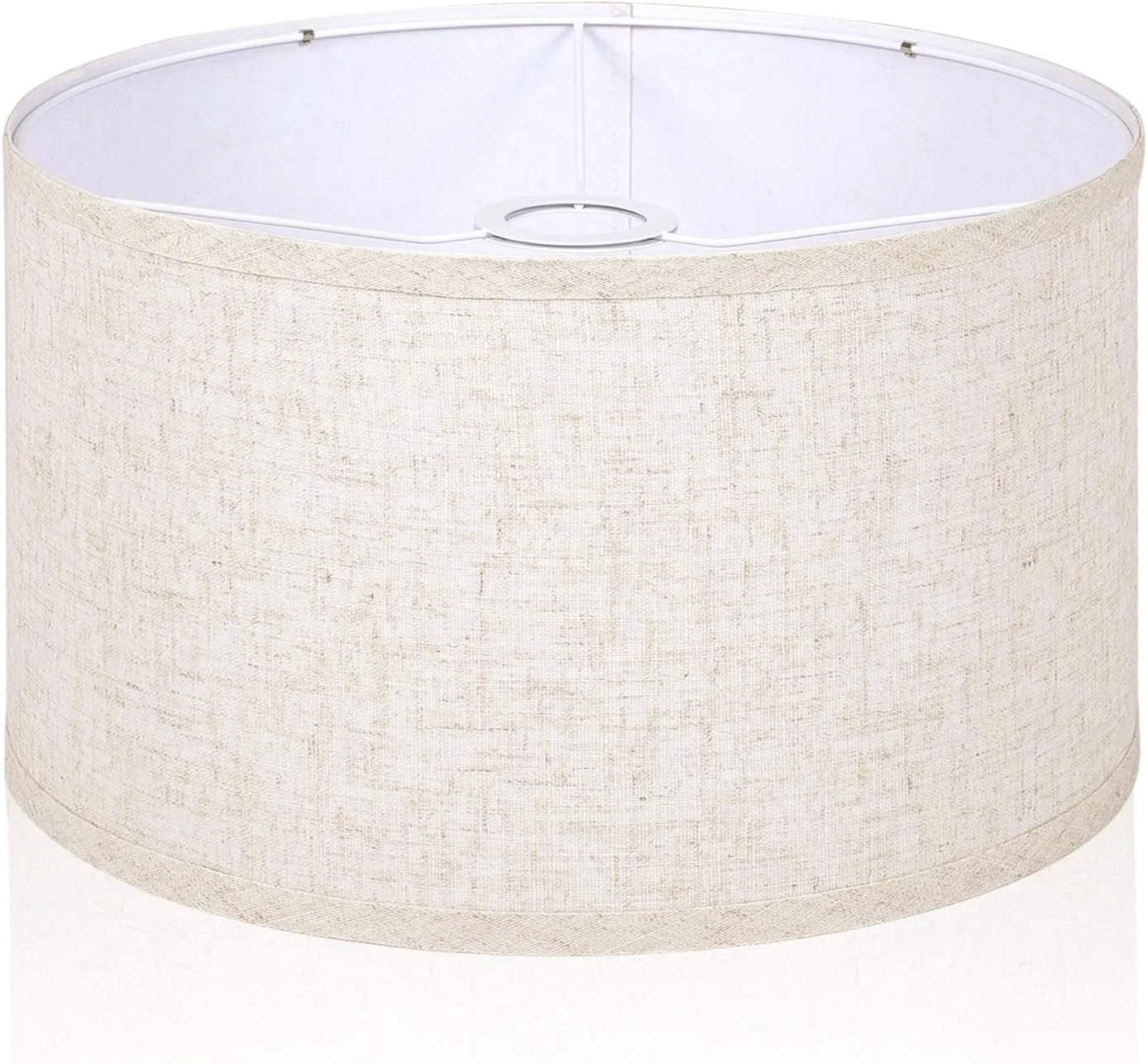 Discount Beige Large Drum Lamp Shades for Floor Lamp - Image 2