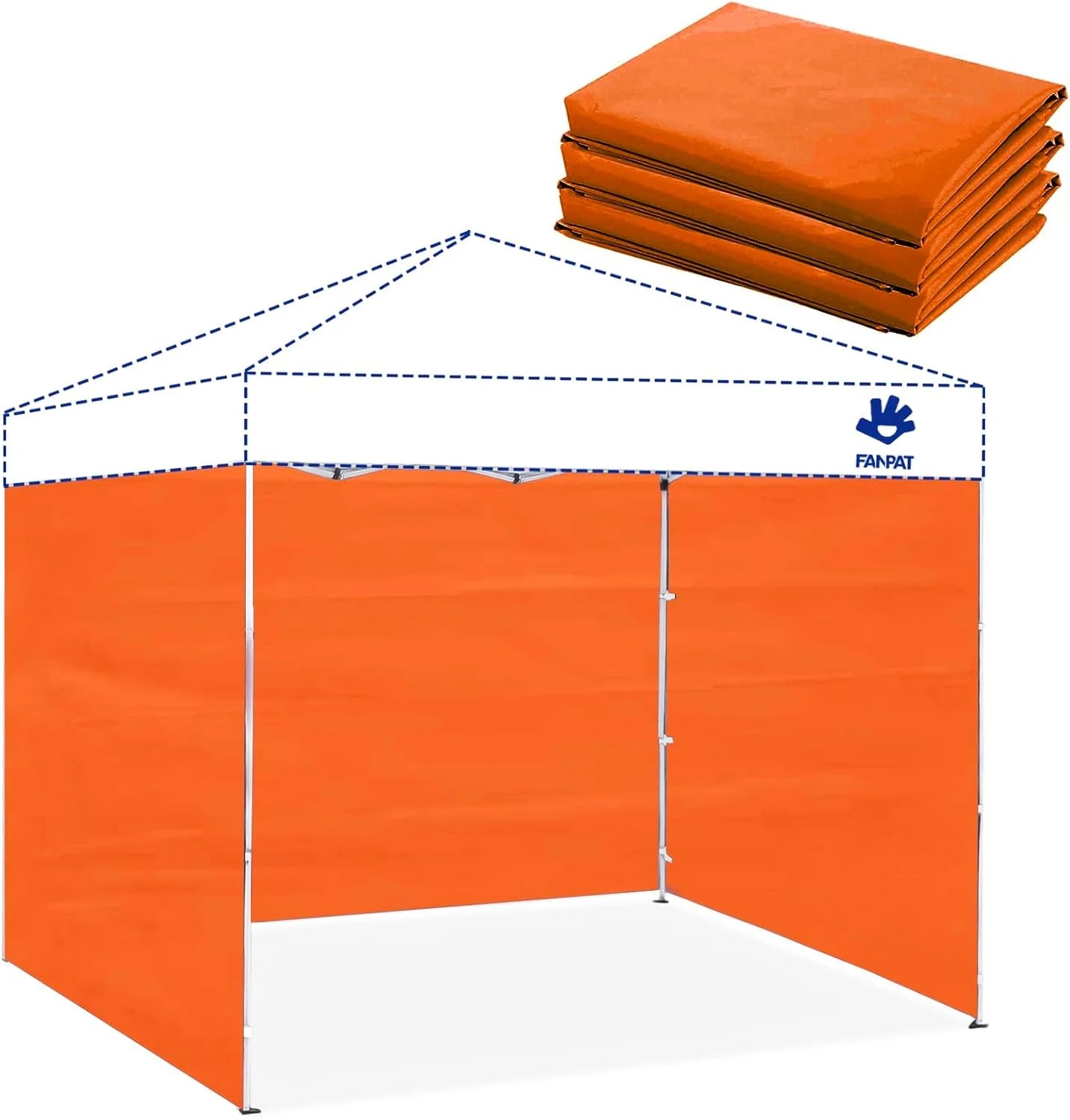 Discount 10×10 Canopy Sidewalls for Canopy Frame, White (3Pcs Sidewalls Only) - Image 16