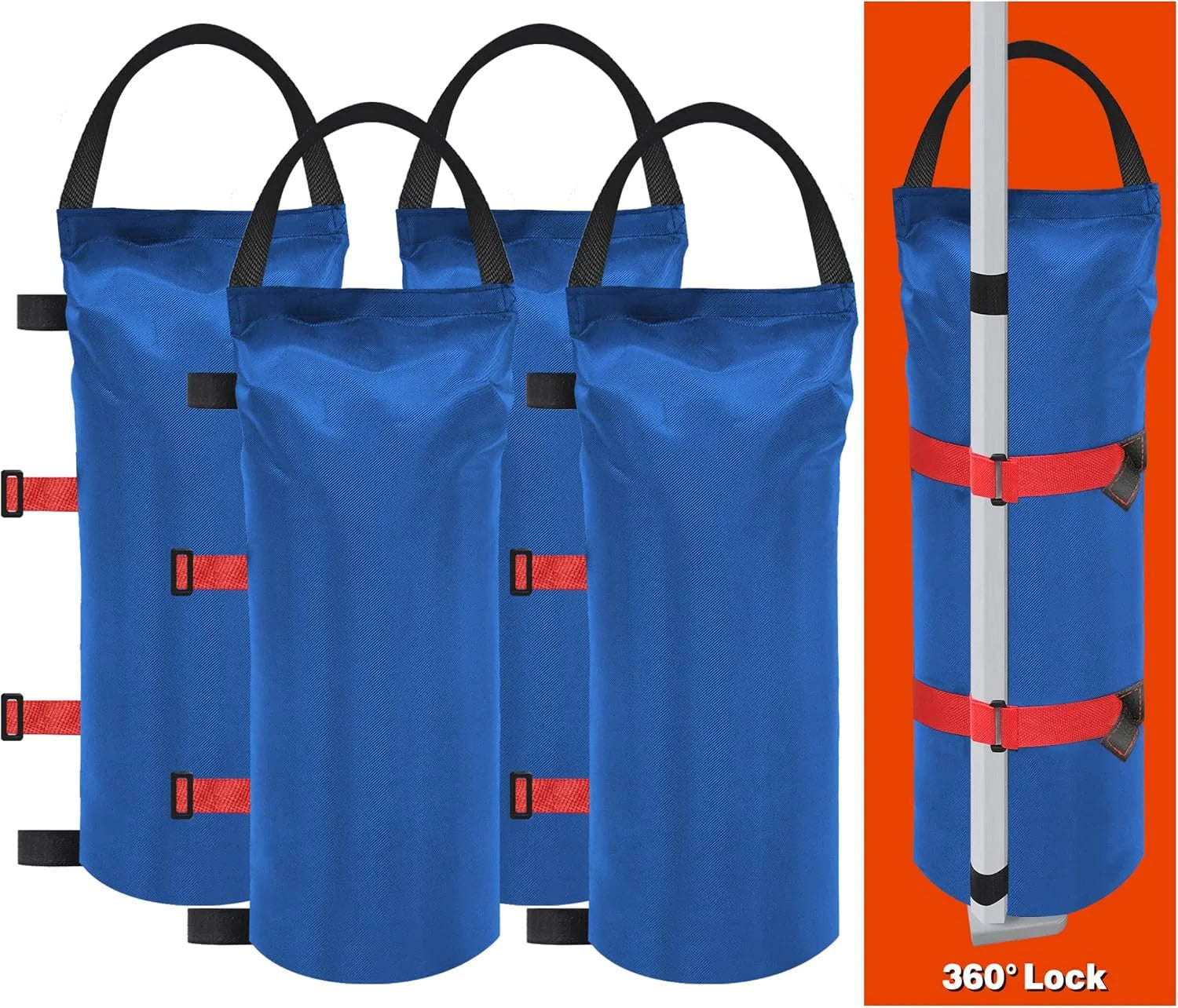 Discount USA 125LBS 4-Pack Universal Canopy Weights, Secure Wind Protection to Prevent Tipping - Image 5