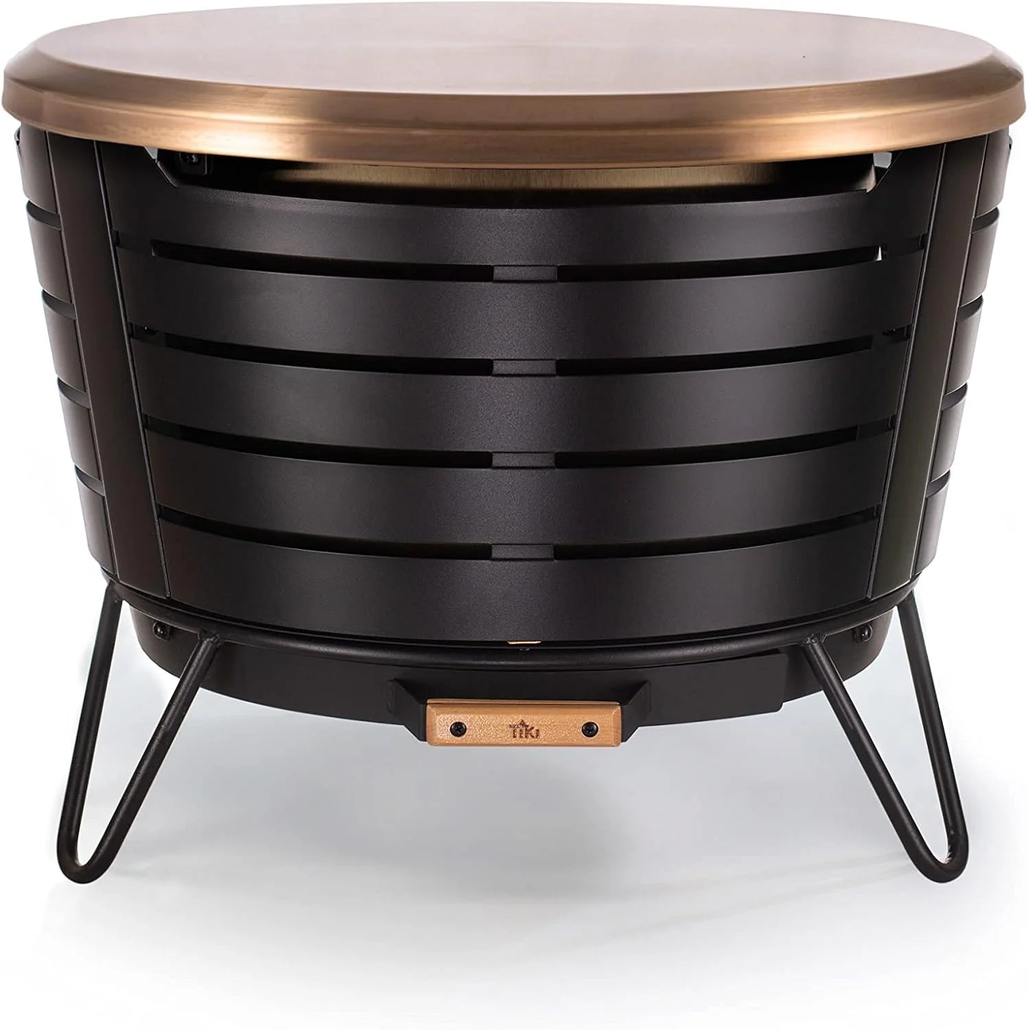 Lumi Discount Patio Smokeless Fire Pit, 25 in Wood Burning Fire Pit with Cover
