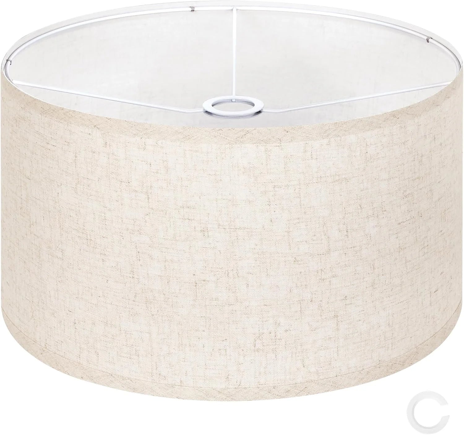 Discount Beige Large Drum Lamp Shades for Floor Lamp - Image 5