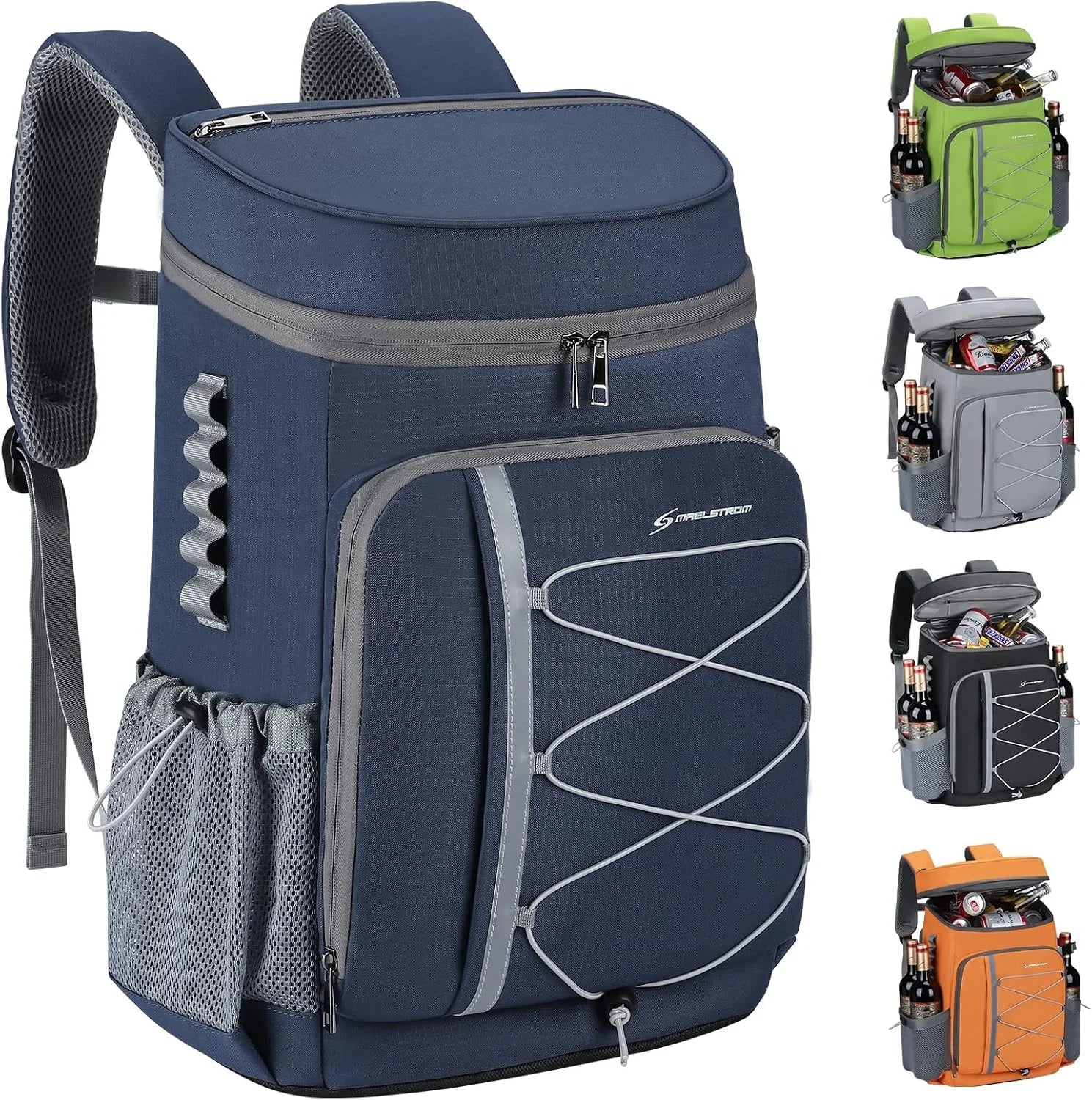 Lumi Discount Maelstrom 35/50Can Insulated Cooler Backpack, Leakproof Soft Lunch Ice Bag - Image 2