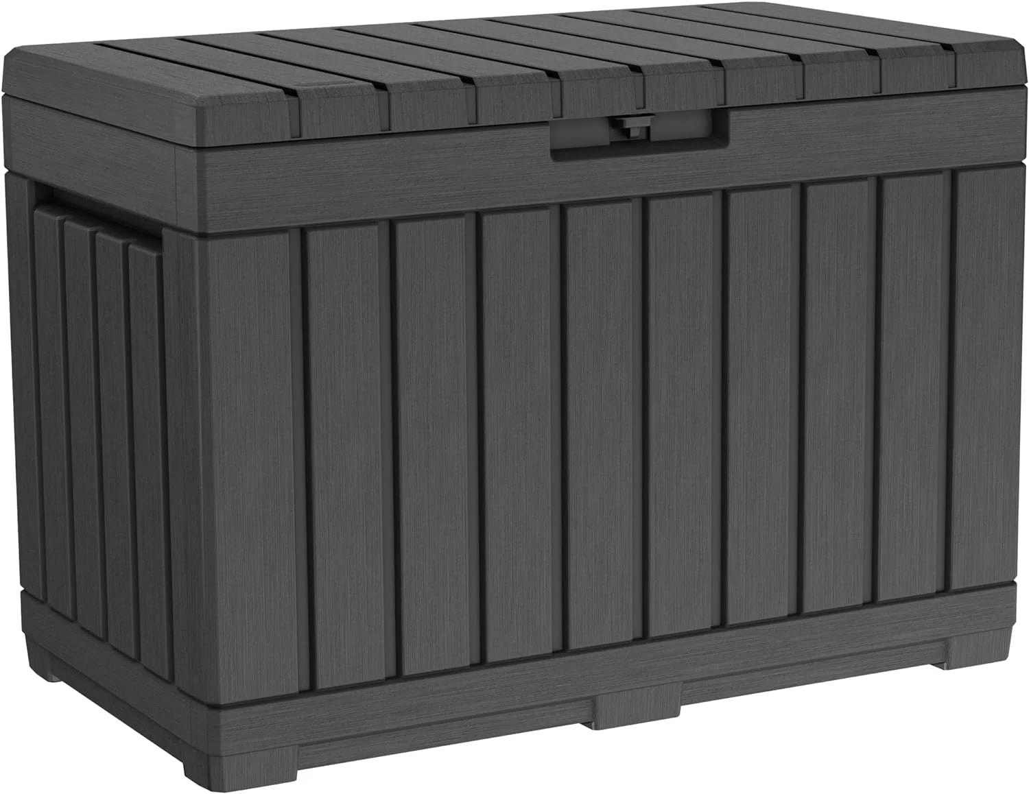 Lumi Discount Keter Kentwood 50 Gal Outdoor Storage Box and Patio Side Table