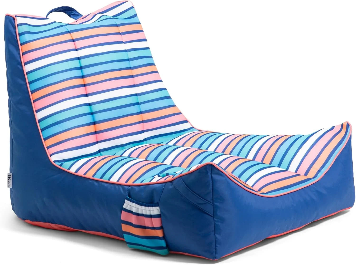 Discount Joe Captain鈥檚 Float No Inflation Needed Pool Lounger, Sweet Shells Peach Double Sided Mesh, 3 feet - Image 9