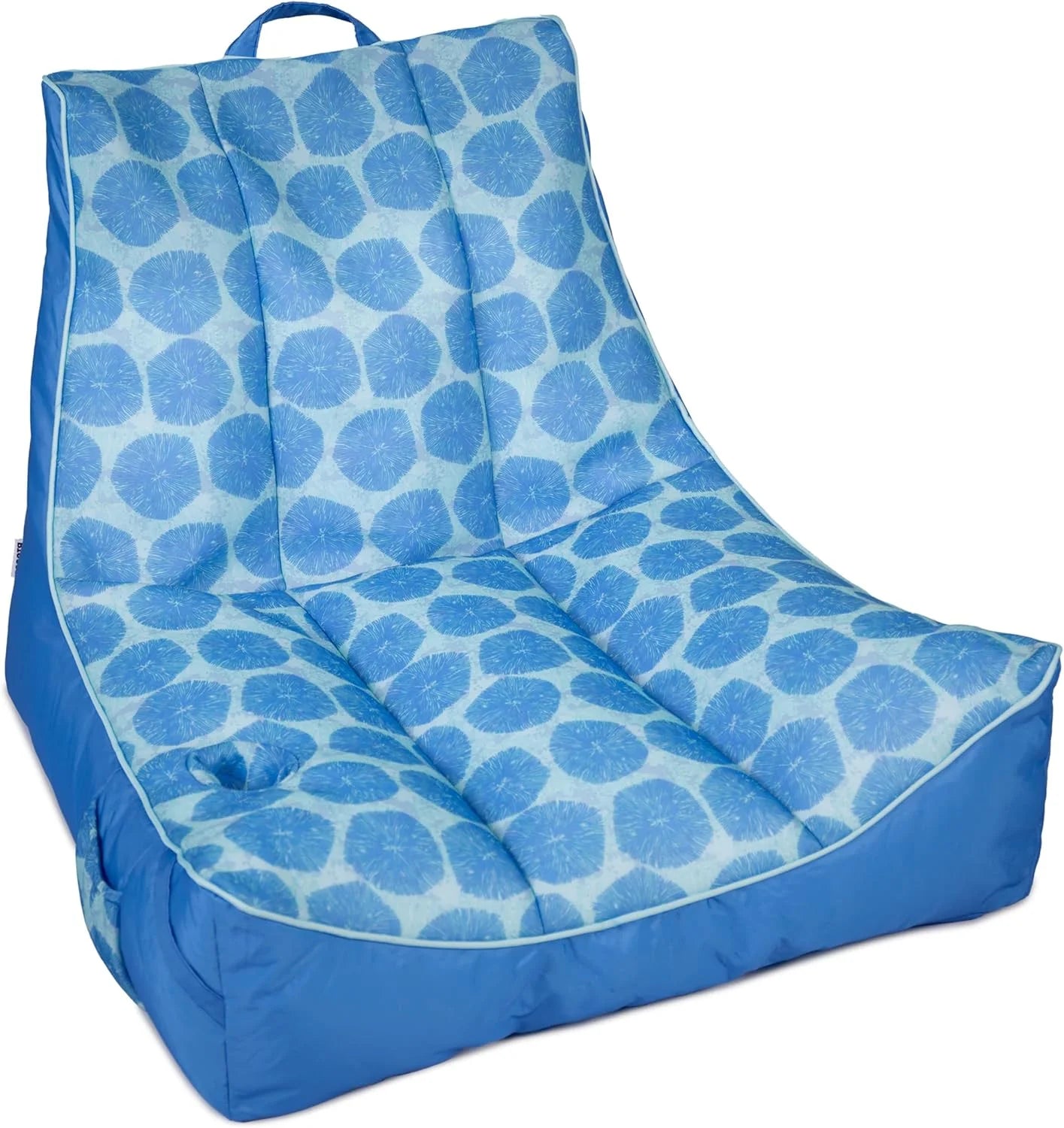 Discount Joe Captain鈥檚 Float No Inflation Needed Pool Lounger, Sweet Shells Peach Double Sided Mesh, 3 feet - Image 6