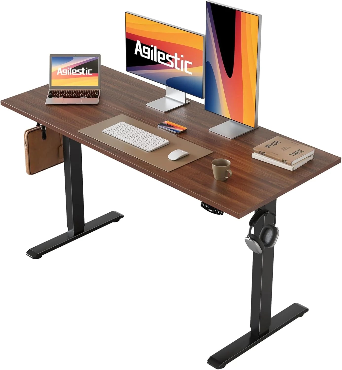Lumi Discount Electric Standing Desk, 48 x 24 Inches Height Adjustable Desk - Image 10