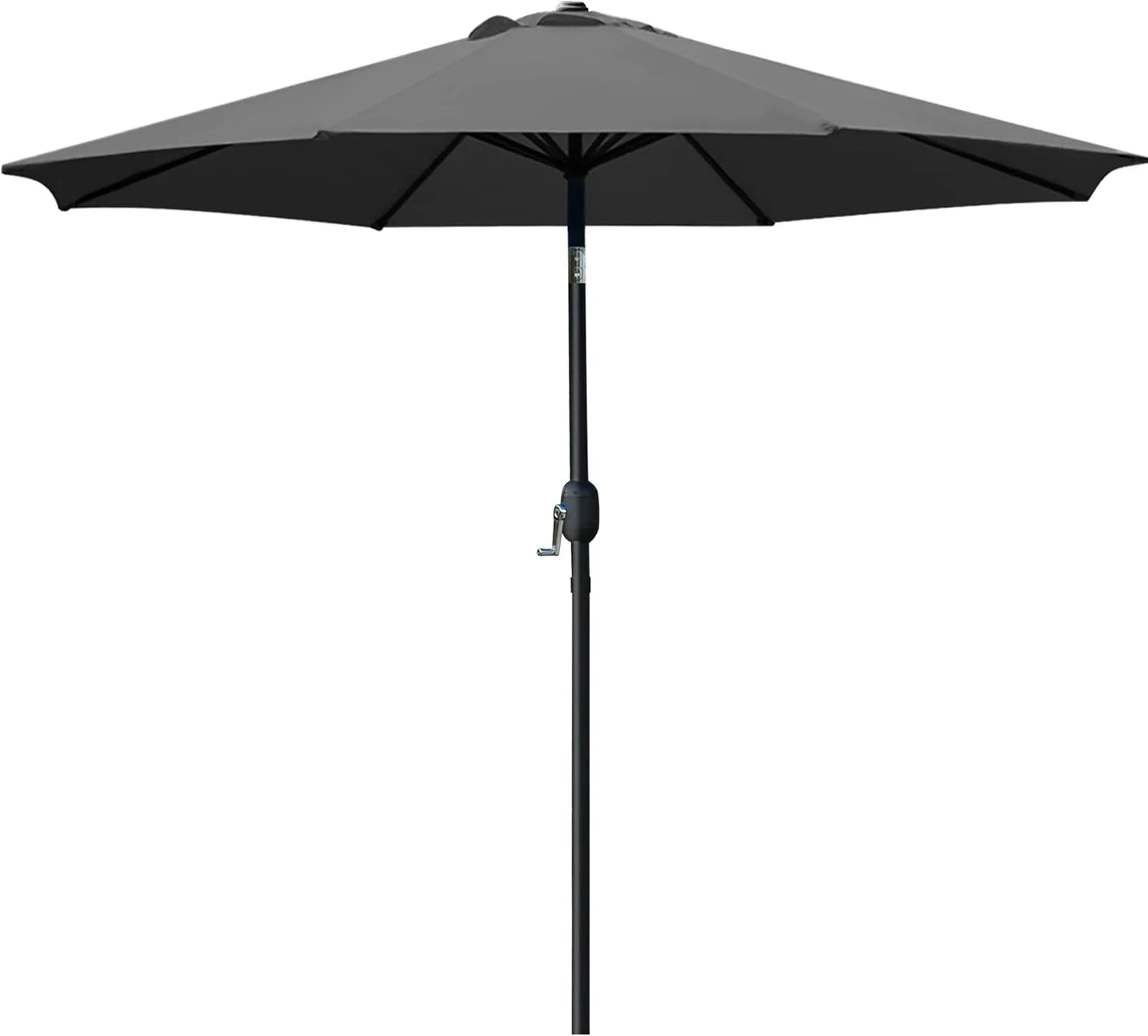 Discount Sunnyglade 9" Patio Umbrella Outdoor Table Umbrella with 8 Ribs Tan - Image 13