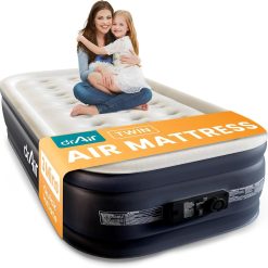 Discount Air Queen Air Mattress with Built-in Pump, 18 Raised Blow Up Mattress, 800 lbs Max Honeycomb Air Bed