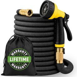 Discount XpandaHose 150ft Expandable Garden Hose, Lightweight, Brass Connectors " For Garden Watering