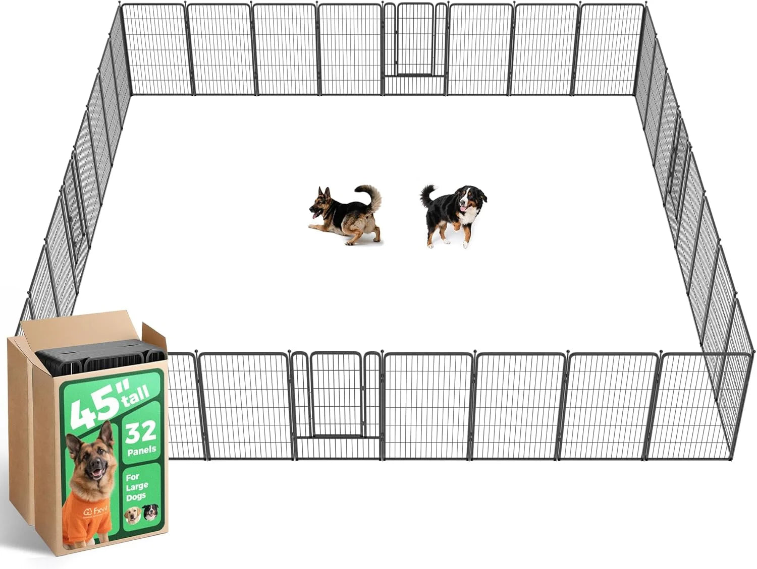 Discount Rollick Dog Playpen, Indoor, 24 H, 8 Panels - Image 73