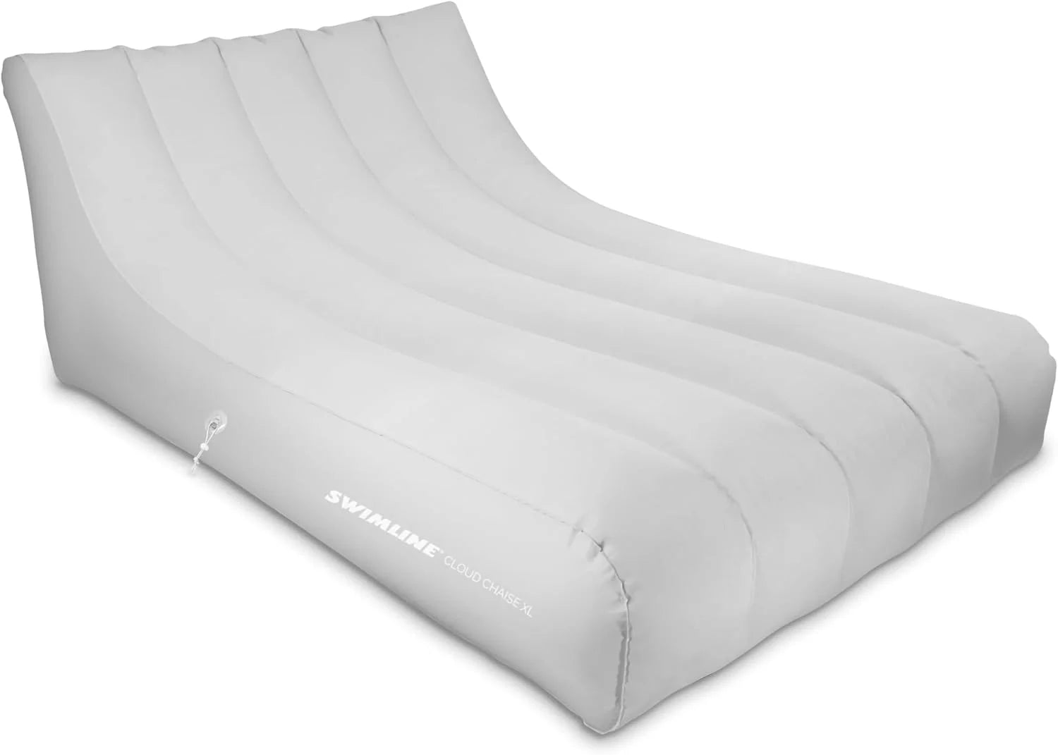 Discount SWIMLINE Solstice Fabric Covered Pool Float Mattress Red Lounger Raft for Adults & Kids I Comfortable Head Back Rest - Image 4