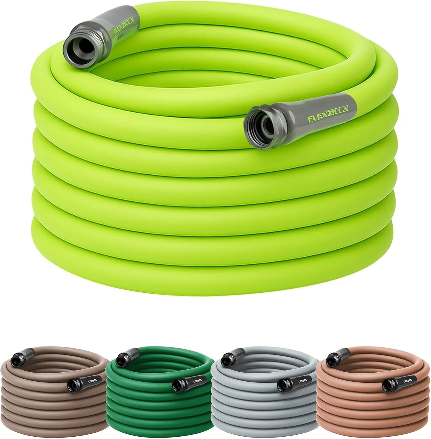 Lumi Discount Garden Hose 5/8 in. x 100 ft., Lightweight All-Weather Water Hose, Durable and Flexible, Leak-Free Connections - Image 37