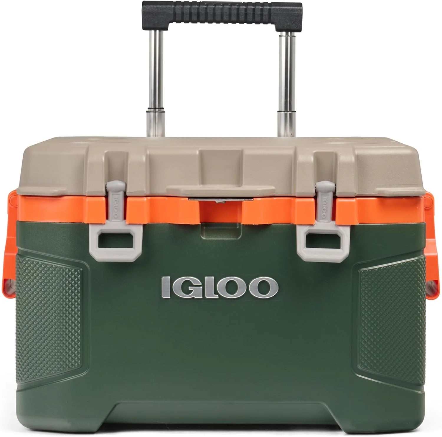Lumi Discount Igloo Trailmate 52Qt Wheeled Cooler, Insulated Hard Shell Ice Chest, Carbonite - Image 3