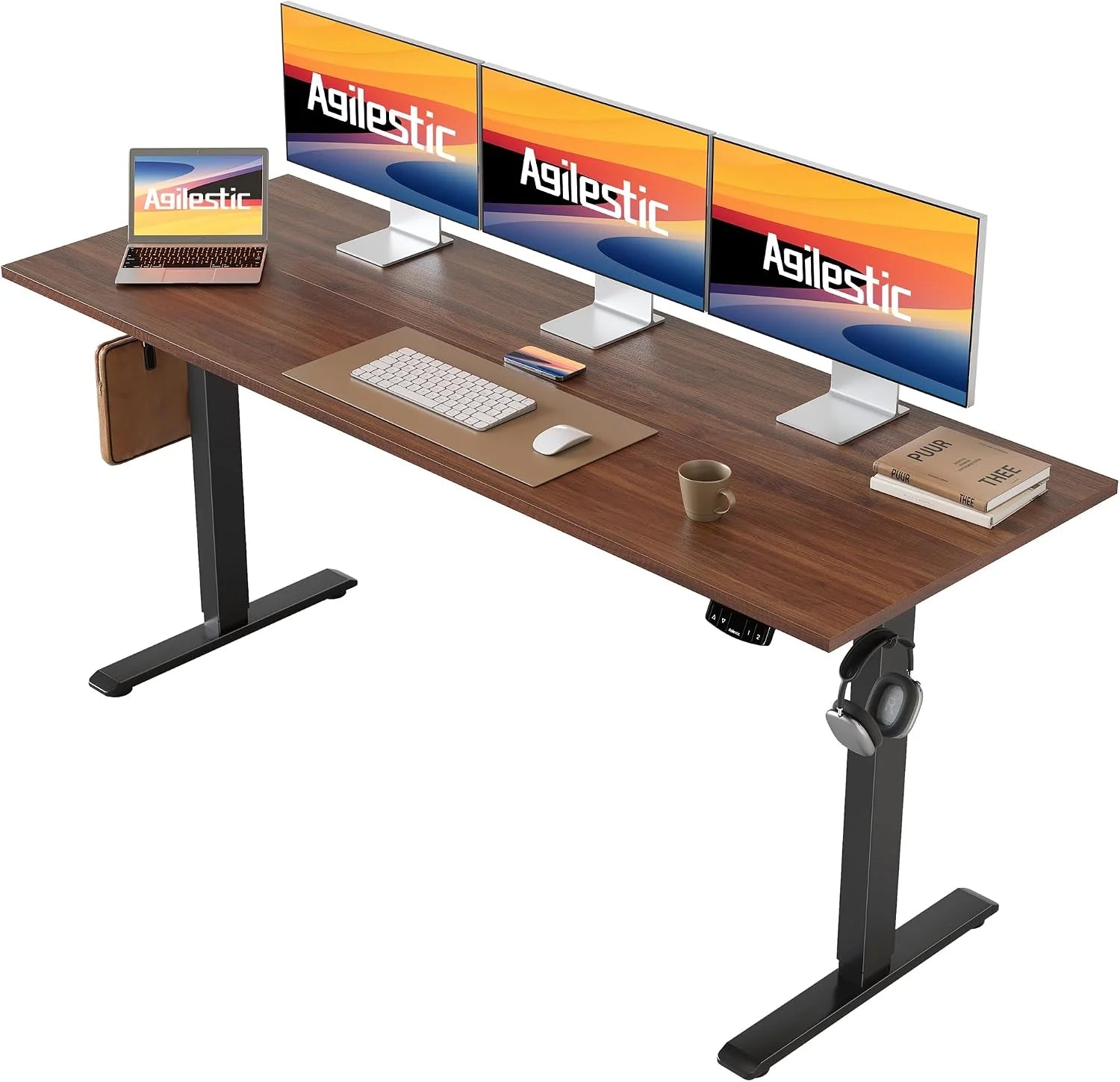 Lumi Discount Electric Standing Desk, 48 x 24 Inches Height Adjustable Desk - Image 28