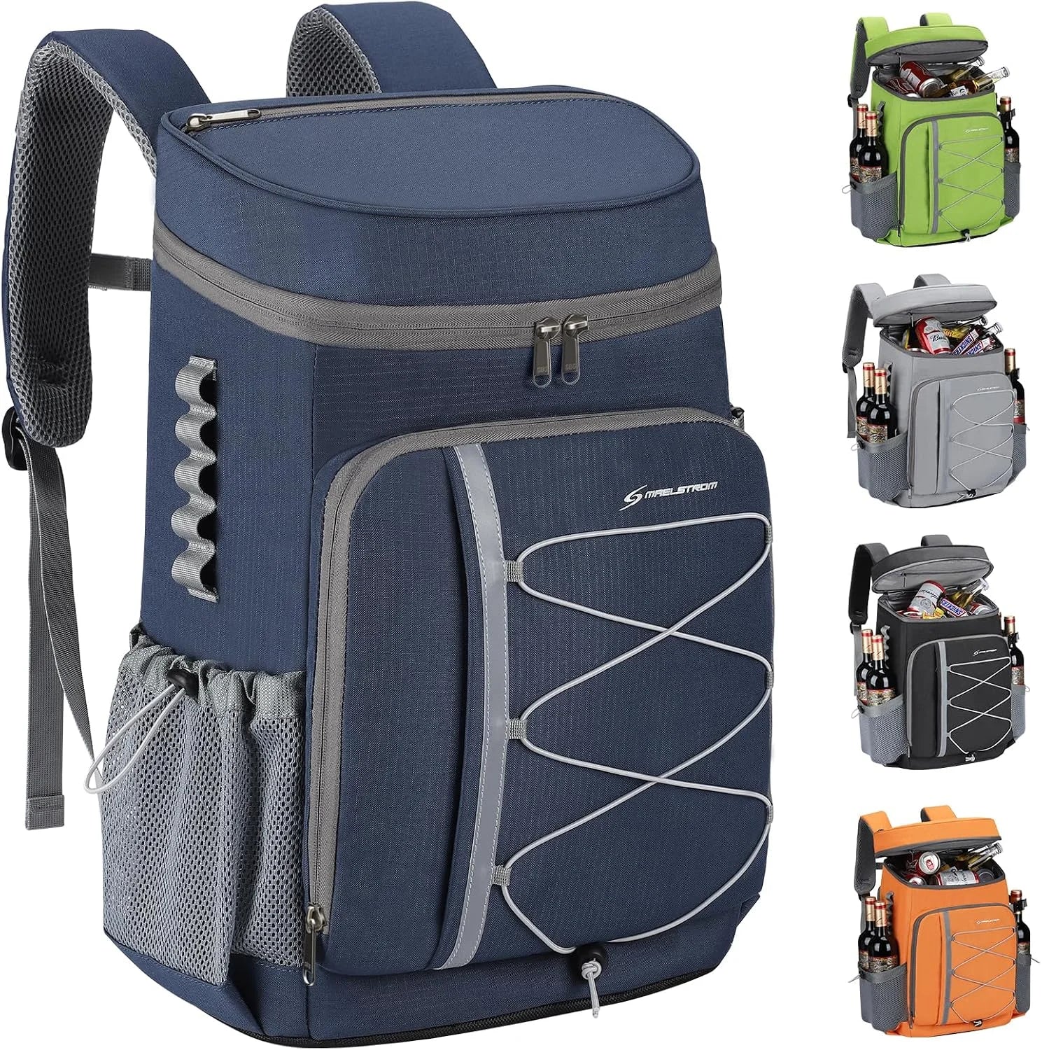 Lumi Discount Maelstrom 35/50Can Insulated Cooler Backpack, Leakproof Soft Lunch Ice Bag - Image 3