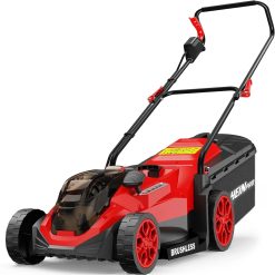 Discount 14 Cordless Lawn Mower Compatible with Milwaukee M18 Battery – For Lawn Care