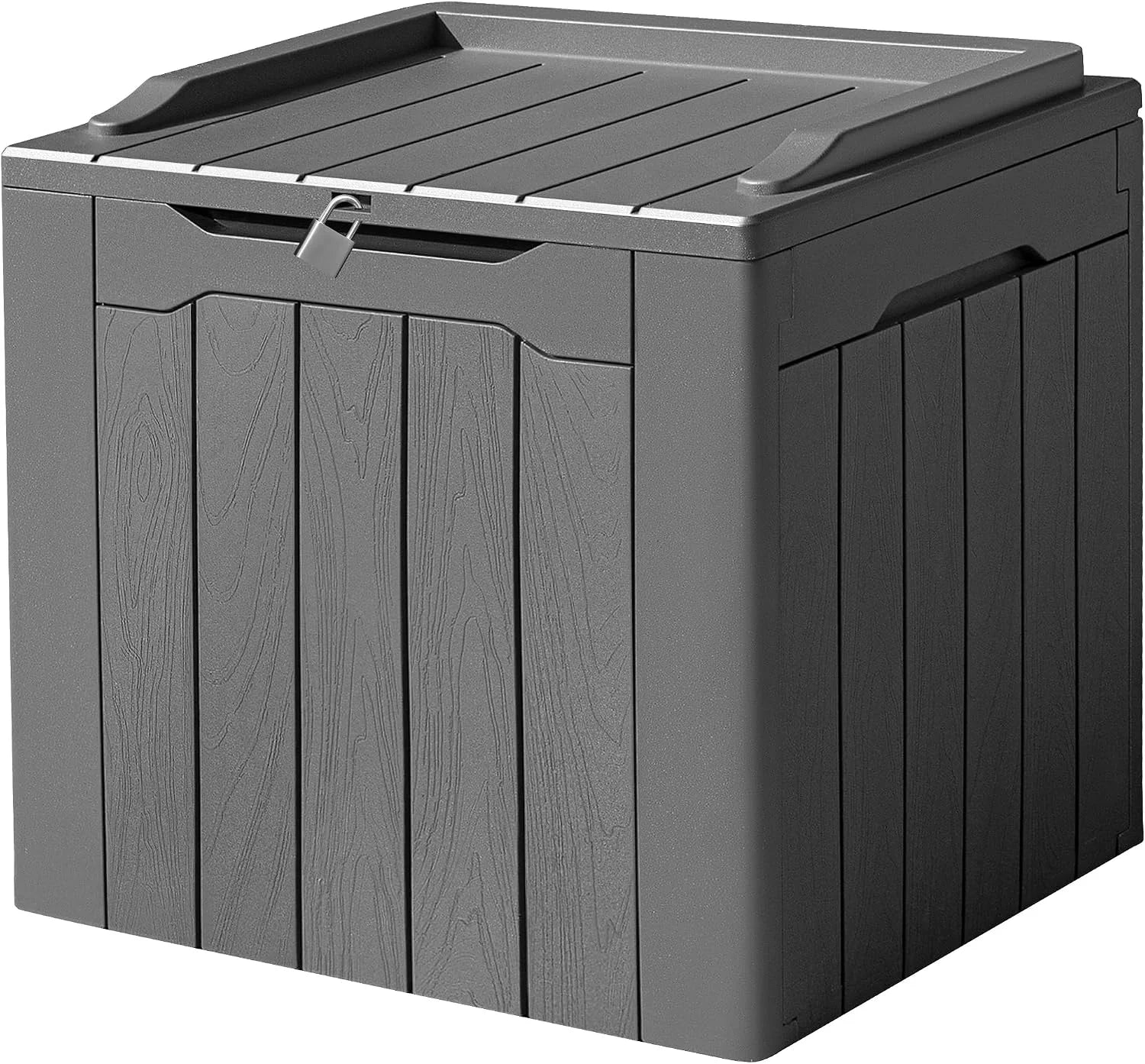 Discount Devoko 100 Gallon Waterproof Resin Deck Box, Large Outdoor Storage Box - Image 8
