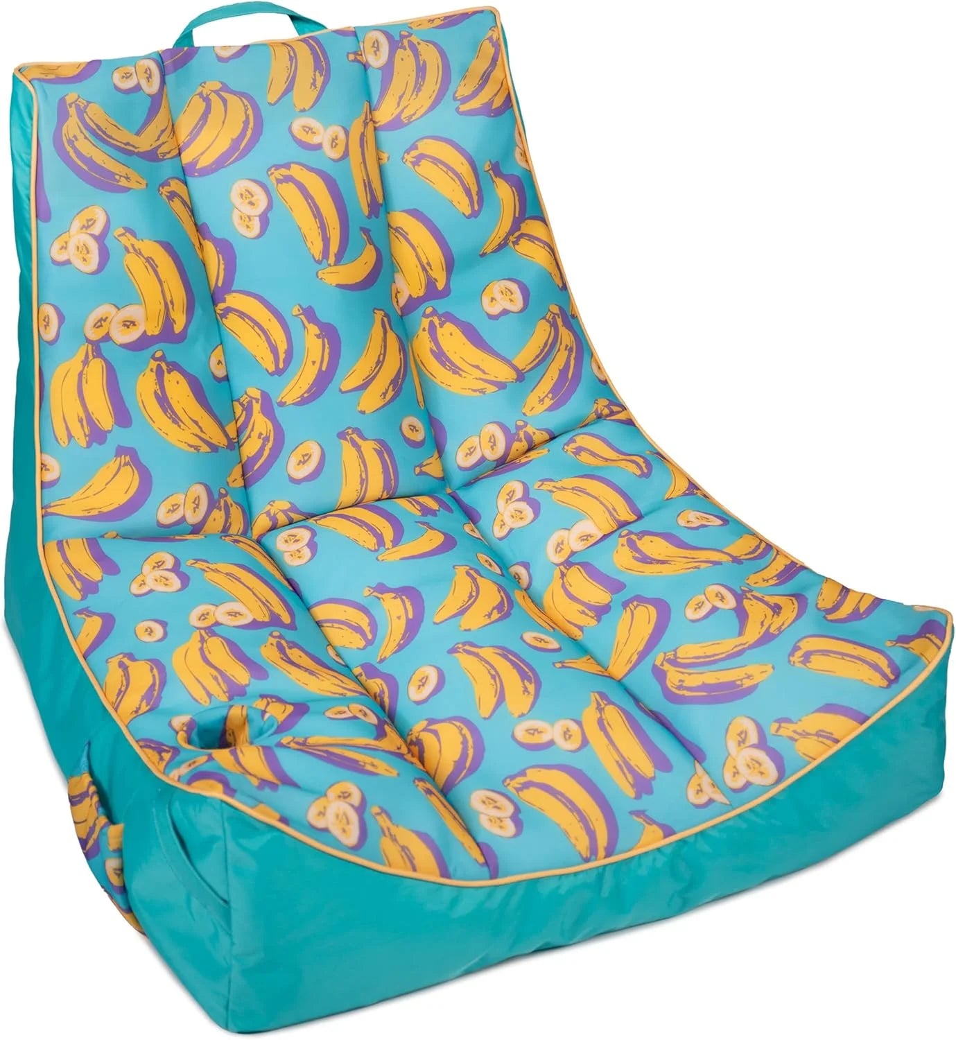 Discount Joe Captain鈥檚 Float No Inflation Needed Pool Lounger, Sweet Shells Peach Double Sided Mesh, 3 feet - Image 8
