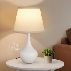 Alternative view of Discount Touch Table Lamp, Dimmable, Bulb Included, Wood-Paint Desk Lamp for Kids Room