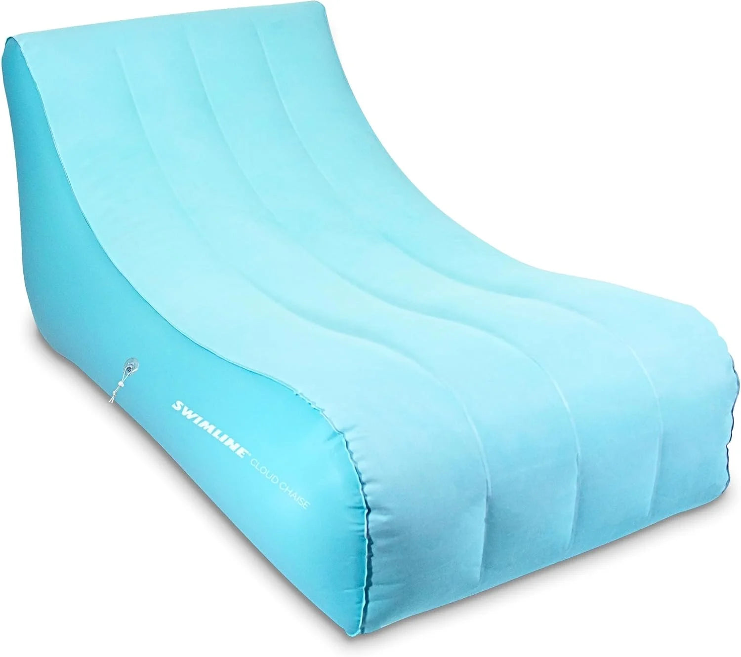 Discount SWIMLINE Solstice Fabric Covered Pool Float Mattress Red Lounger Raft for Adults & Kids I Comfortable Head Back Rest - Image 3