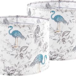 Discount GO&SO Lamp Shades Set of 2, Modern Lamp Shades For Table Lamps Replacement