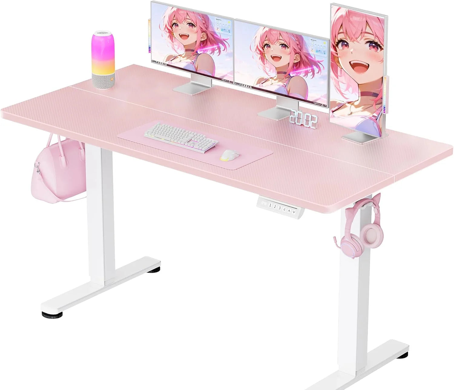 Discount Height Adjustable Electric Standing Desk, 48 x 24 Inches Sit Stand up Desk - Image 22