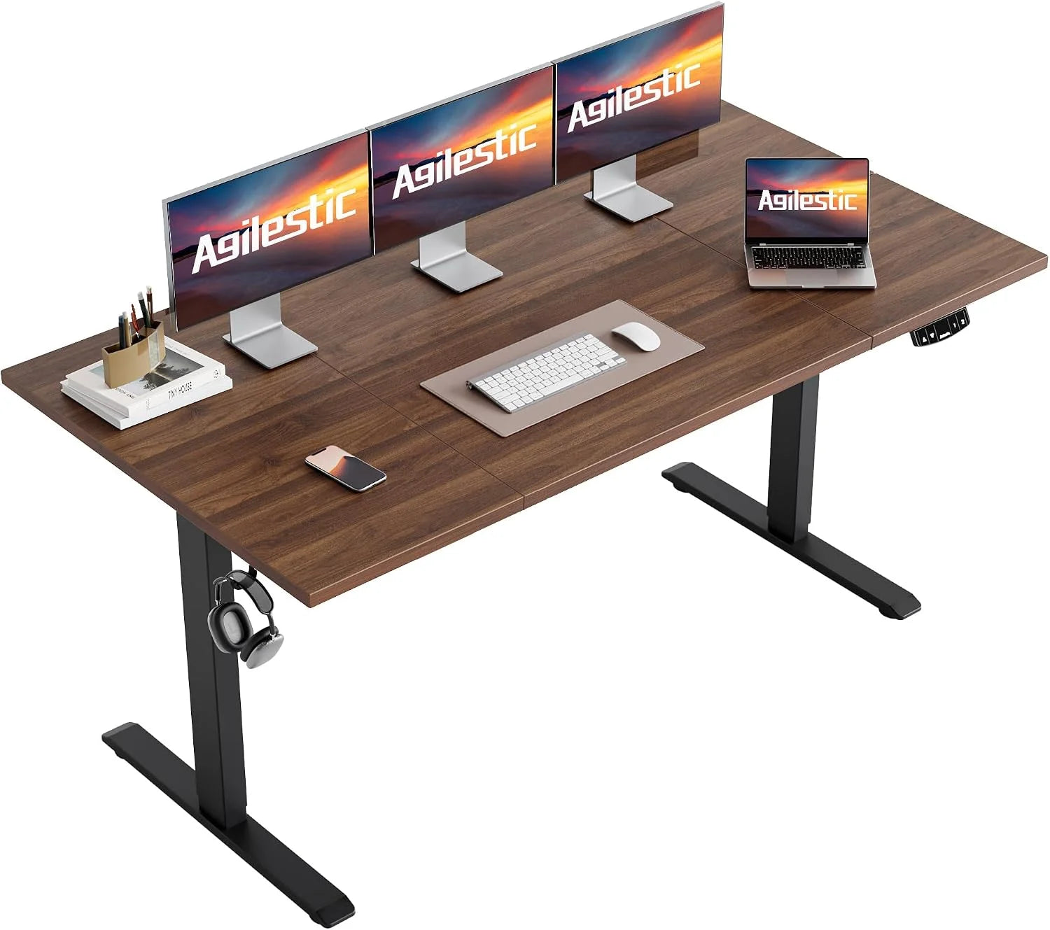 Lumi Discount Electric Standing Desk, 48 x 24 Inches Height Adjustable Desk