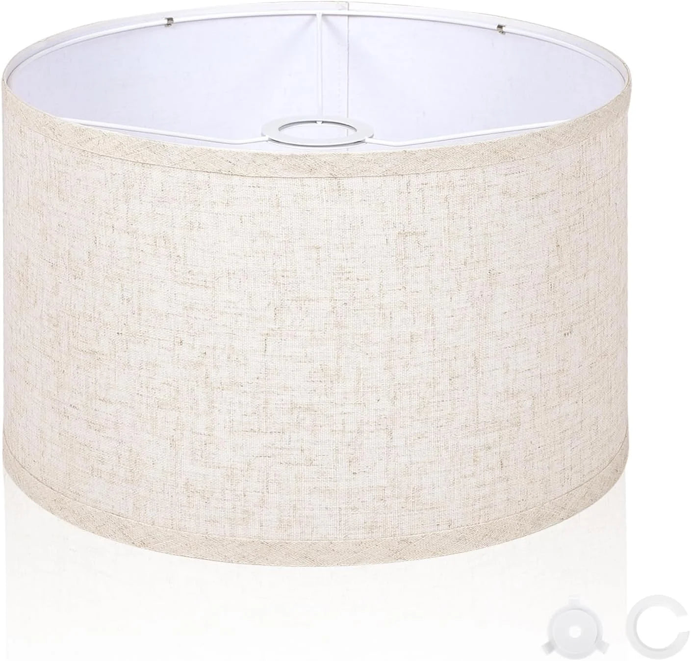 Discount Beige Large Drum Lamp Shades for Floor Lamp - Image 7