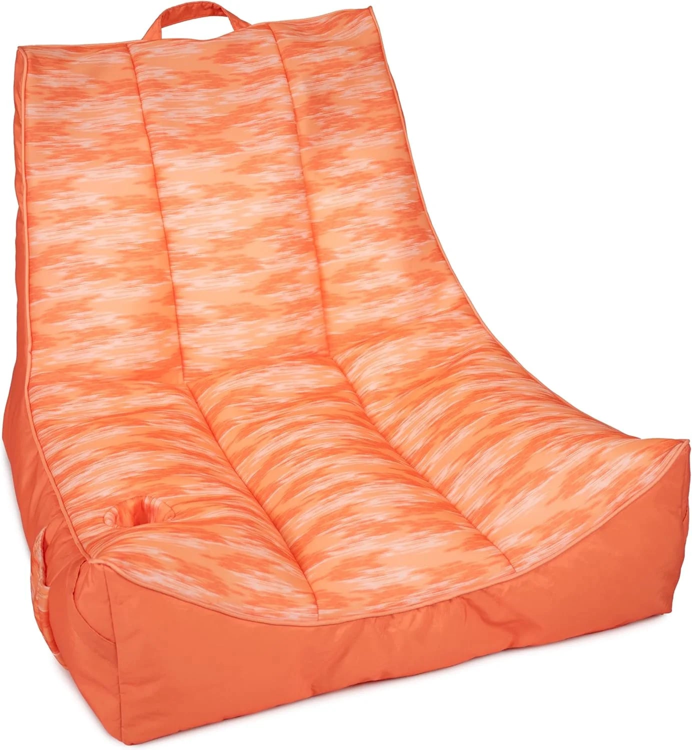 Discount Joe Captain鈥檚 Float No Inflation Needed Pool Lounger, Sweet Shells Peach Double Sided Mesh, 3 feet - Image 13