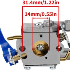 Alternative view of Lumi Discount Carburetor for Husqvarna 125B Blower 125BX 125BVX 590460102 545081811 Handheld Leaf Blower with 125B Tune UP Kit 545109601 Airbox