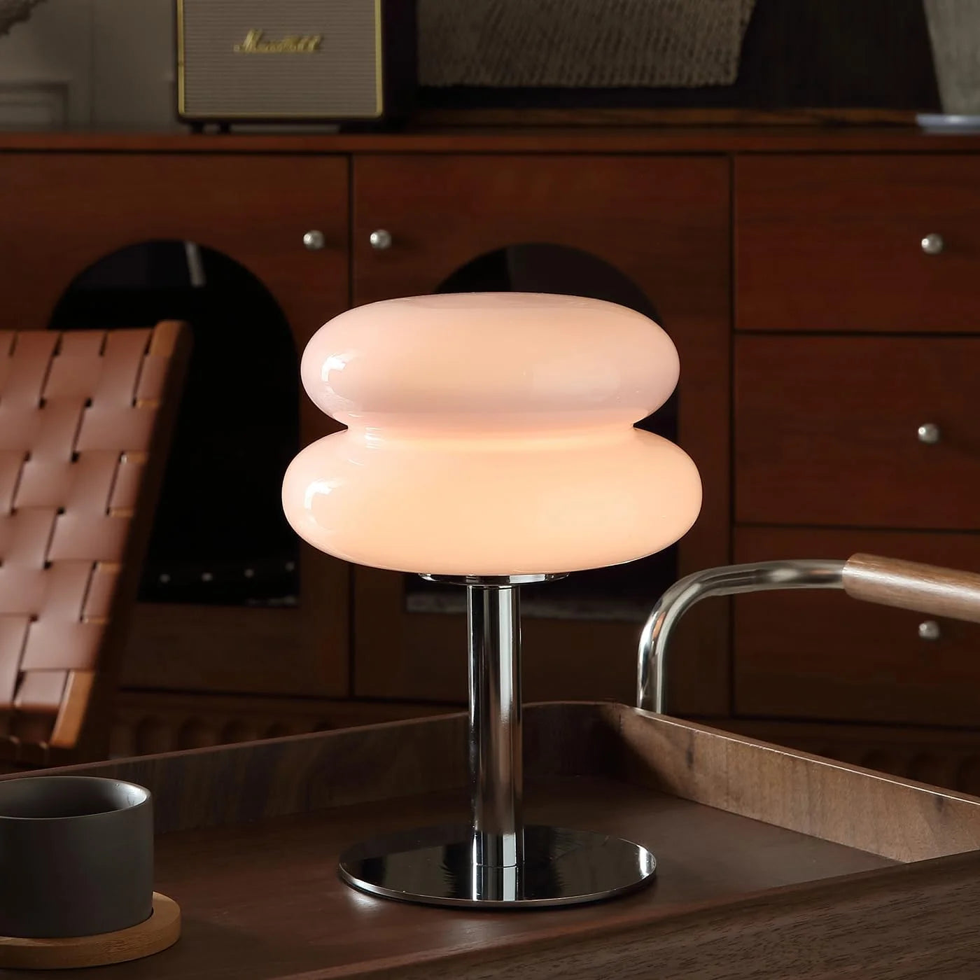 Discount Mushroom Lamp Table Lamp for Night Stands, Dimmable, Mid Century Modern Desk Lamps for Bedroom - Image 3