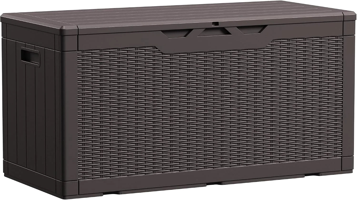 Discount Devoko 100 Gallon Waterproof Resin Deck Box, Large Outdoor Storage Box - Image 26
