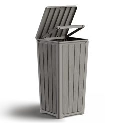 Alternative view of Discount Bifanuo Waterproof Outdoor Trash Can with Lid