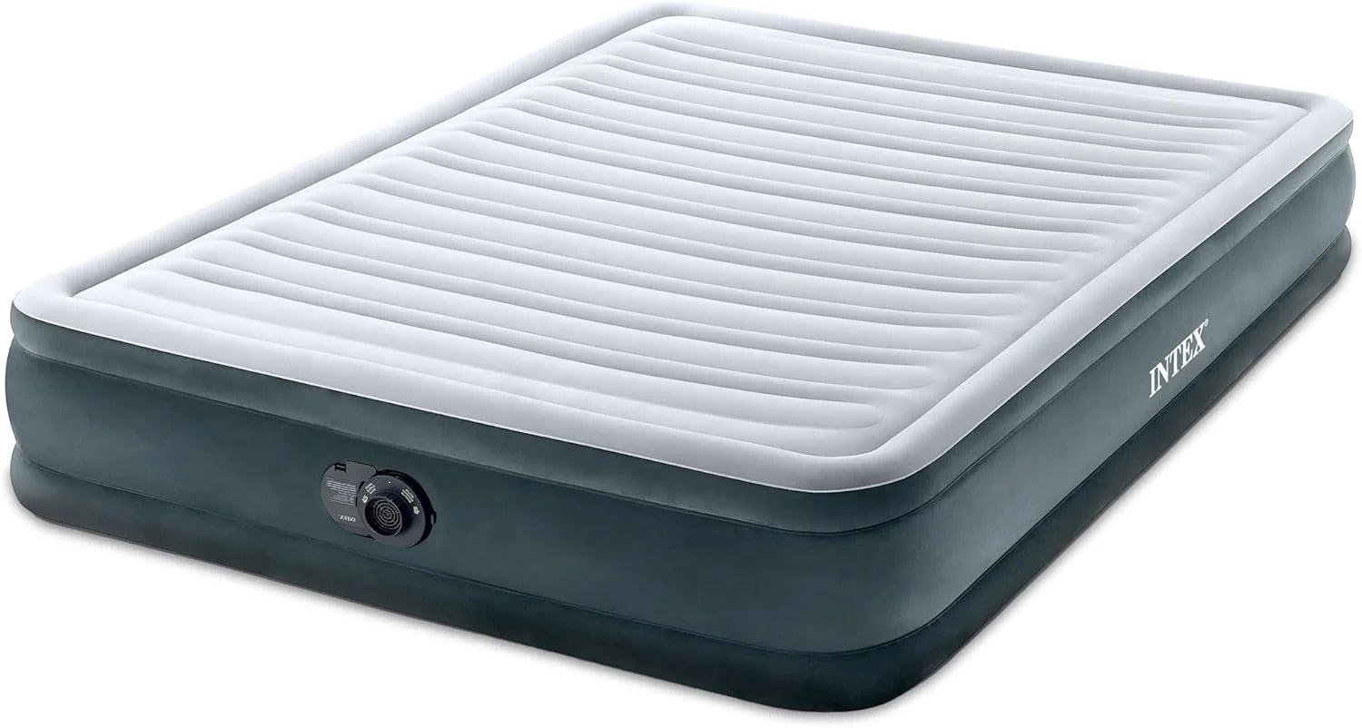 Discount 64417ED 22in Queen Dura-Beam Comfort Plush High-Rise Inflatable Air Mattress with Built in Pump for Travel - Image 6