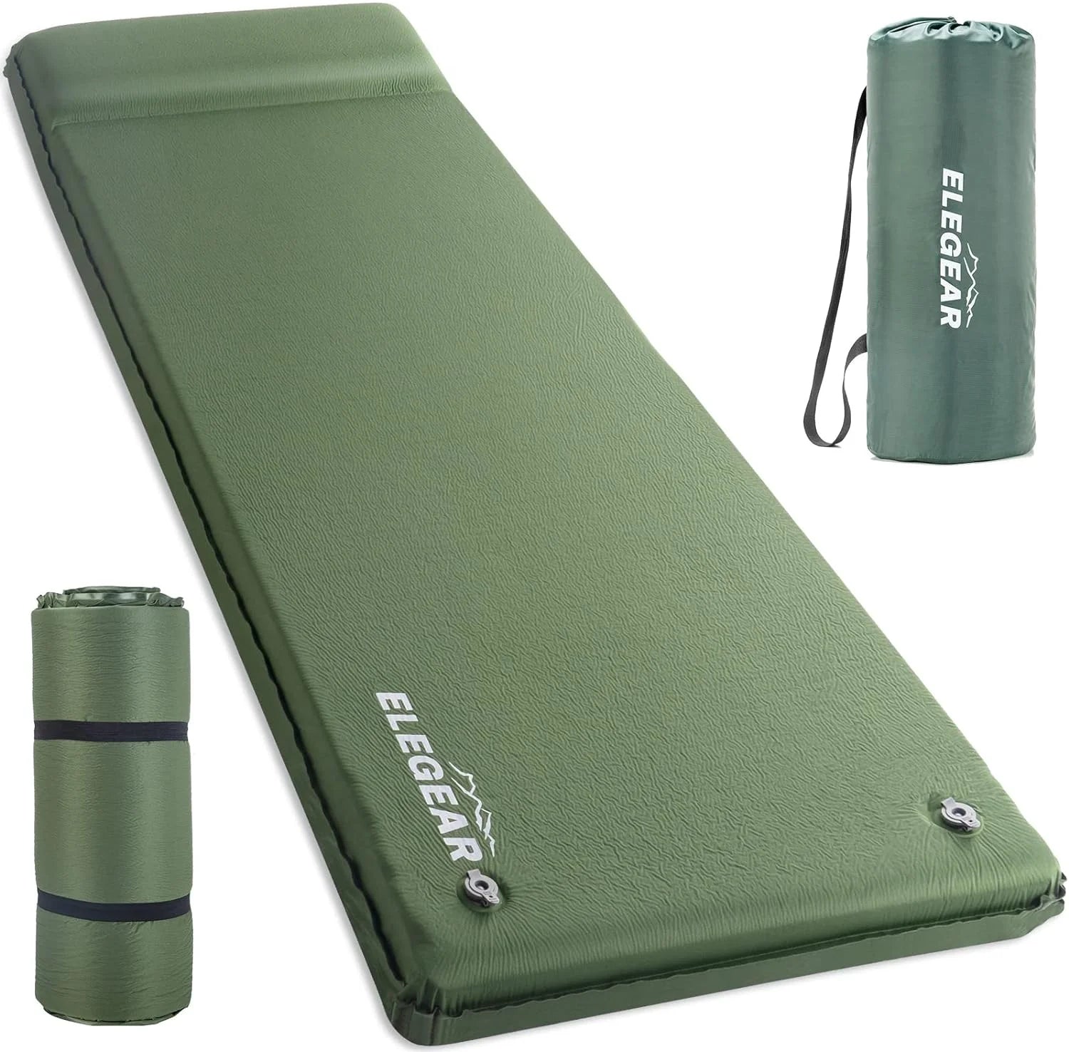 Discount CumbreX™ Self Inflating Sleeping Pad, 3.15 Ultra-Thick Memory Foam Camping Pad with Pillow Fast Inflating in 20s - Image 9
