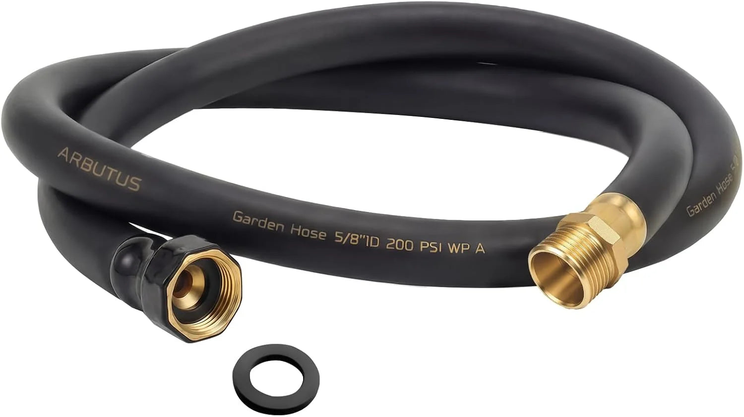 Lumi Discount Garden Hose 5/8 x 100ft, Brass Rubber Heavy Duty Water Hose 600 PSI Burst Pressure - Image 11
