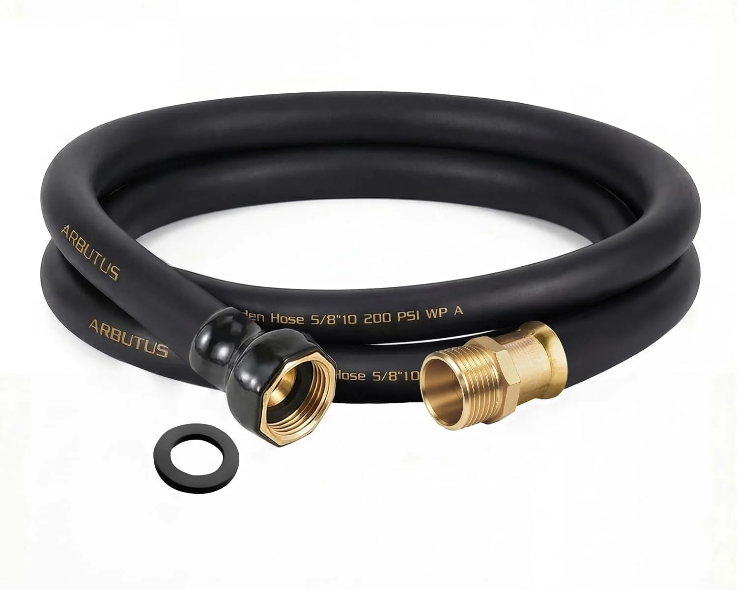 Lumi Discount Garden Hose 5/8 x 100ft, Brass Rubber Heavy Duty Water Hose 600 PSI Burst Pressure - Image 13