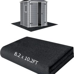 Alternative view of Discount 6x4FT Outdoor Storage Shed Floor Mat, Tent Carpet for Camping Furniture
