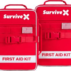 Discount SurviveX Large First Aid Kit for Car, Travel & Home