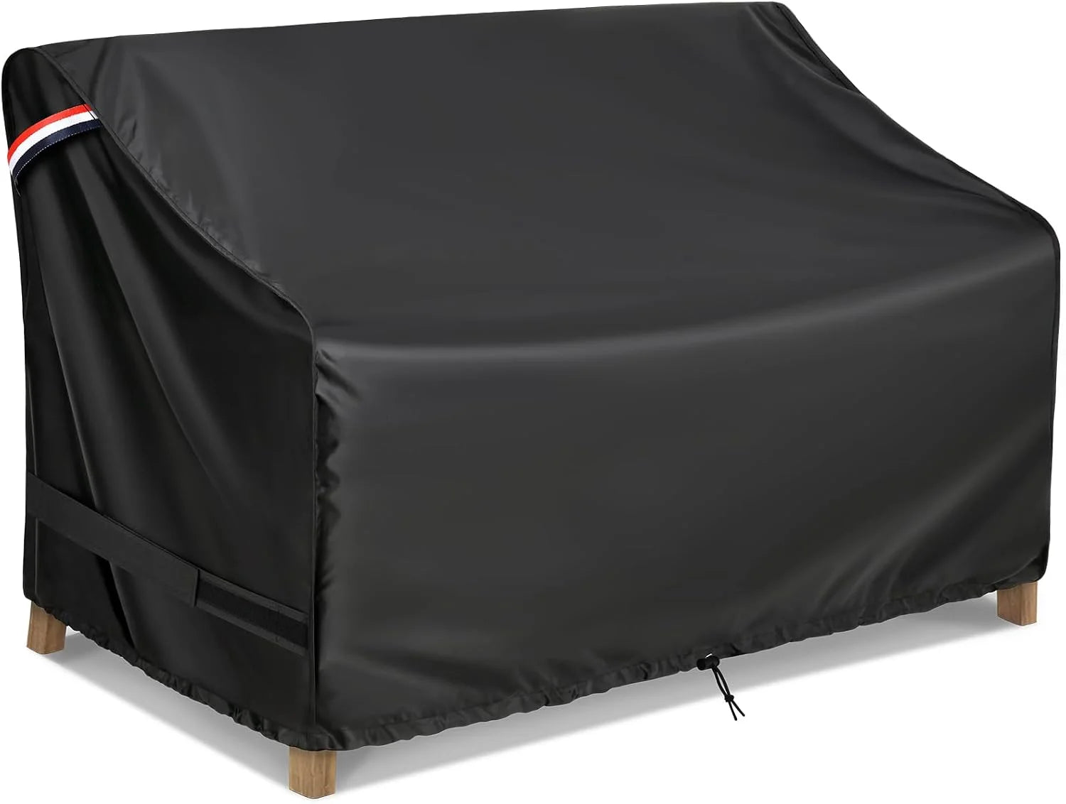 Lumi Discount Outdoor Patio Sofa Covers 88 x 40 x 33 inch Waterproof Grey