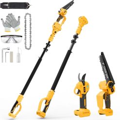 Alternative view of Lumi Discount Cordless Pole Saw & Electric Pruning Shears for DeWalt 20V Battery