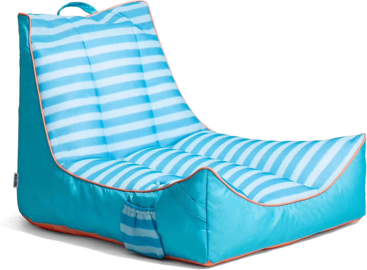 Discount Joe Captain鈥檚 Float No Inflation Needed Pool Lounger, Sweet Shells Peach Double Sided Mesh, 3 feet - Image 11
