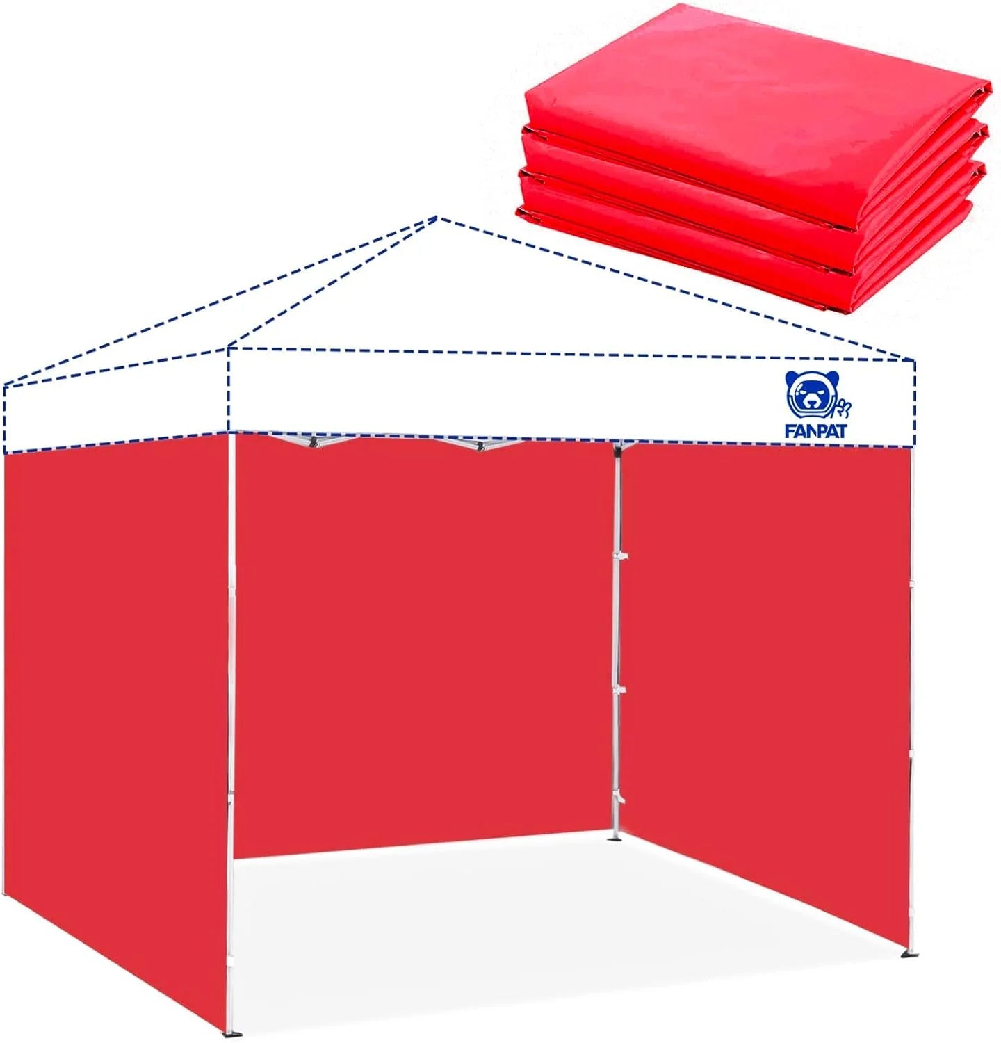 Discount 10×10 Canopy Sidewalls for Canopy Frame, White (3Pcs Sidewalls Only) - Image 29