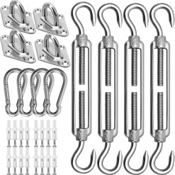 Alternative view of Discount Shade Sail Hardware Kit 6 Inch for Rectangle & Triangle Shade Sail Install