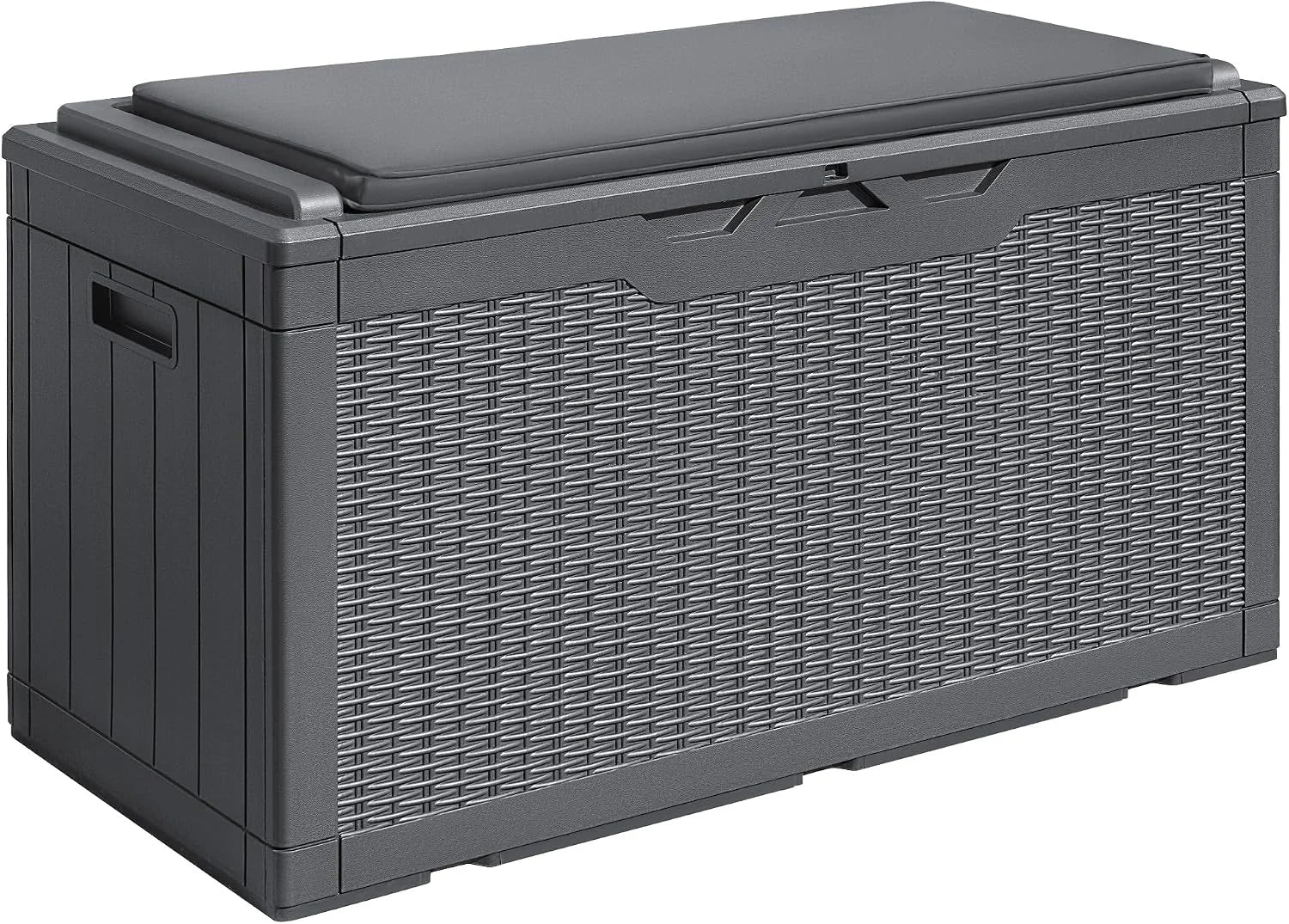 Discount Devoko 100 Gallon Waterproof Resin Deck Box, Large Outdoor Storage Box - Image 21