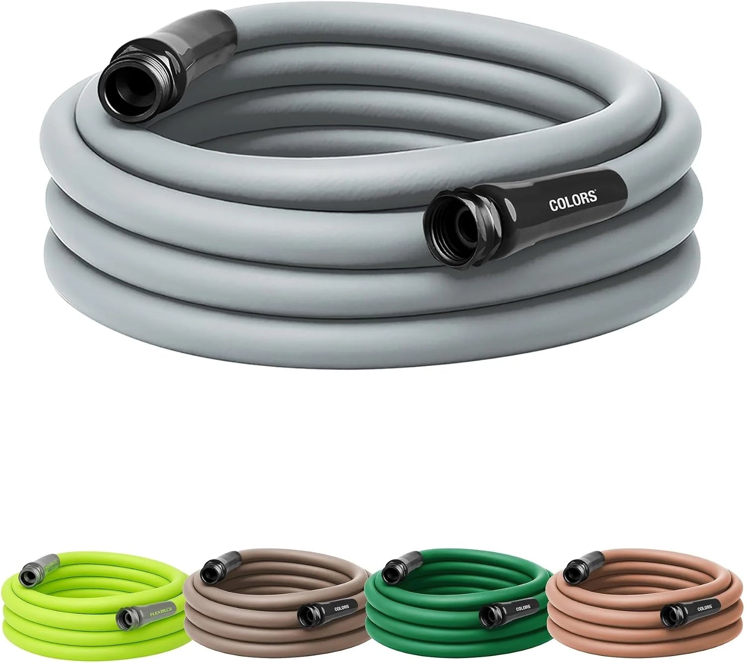 Lumi Discount Garden Hose 5/8 in. x 100 ft., Lightweight All-Weather Water Hose, Durable and Flexible, Leak-Free Connections - Image 13