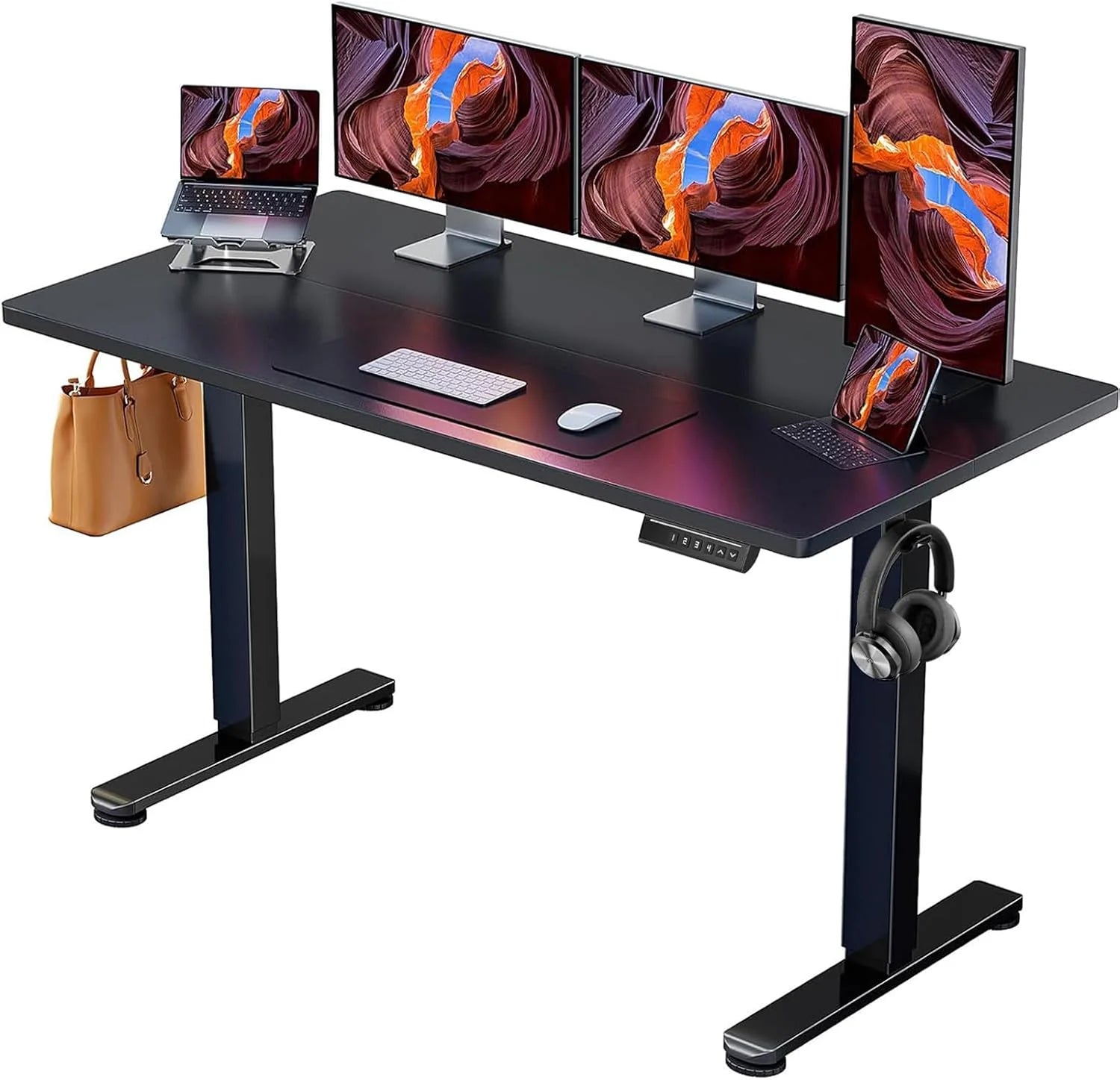 Discount Height Adjustable Electric Standing Desk, 48 x 24 Inches Sit Stand up Desk - Image 39